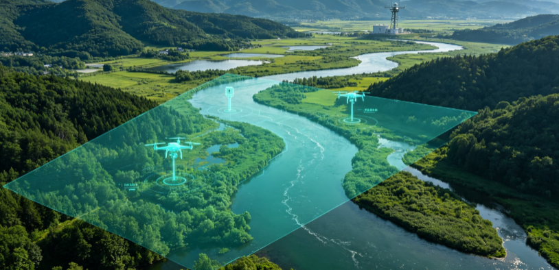千阳县GEO 全域空间监测筑牢生态屏障，空间技术支撑环境治理与灾害防御