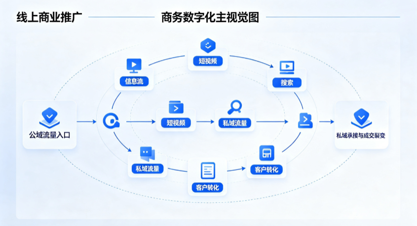 千阳县线上商业推广怎么做？全域流量闭环搭建与低成本转化实战指南